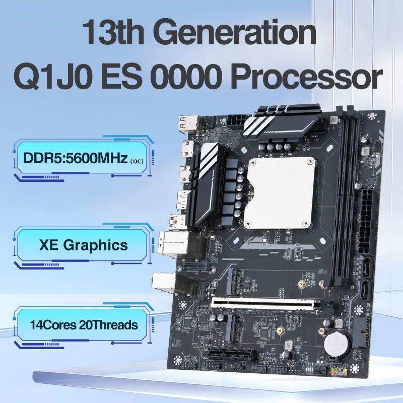 Ddr5 Kit - ชุดเมนบอร์ดคอมพิวเตอร์สำหรับเล่นเกม DIY พร้อม CPU ในตัว ชุดอินเทอร์โพส
