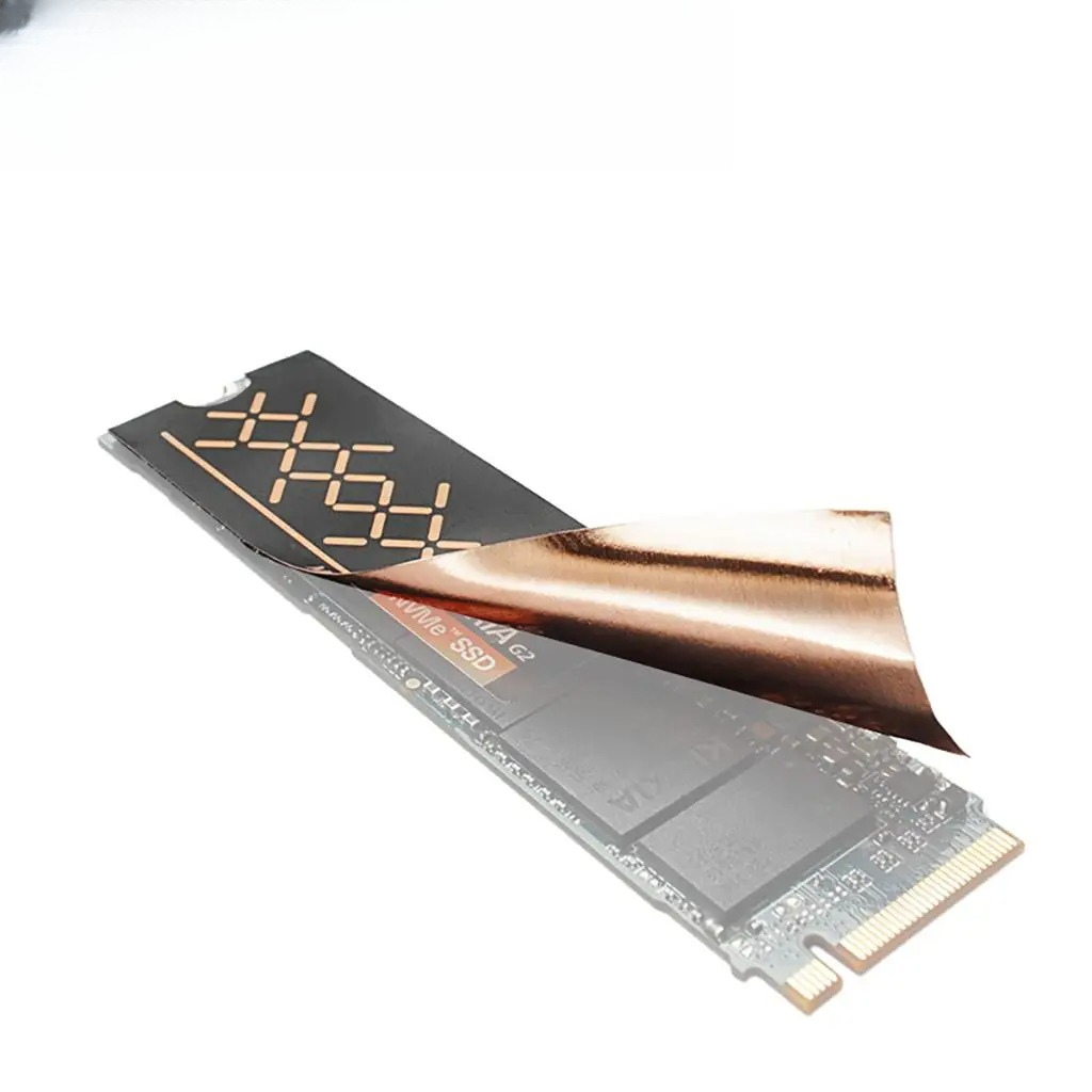 Ddr5 Ram - ฮีทซิงค์ทองแดงกราฟีนแบบบางพิเศษสำหรับ M.2 2280 NVMe SSD สำหรับระบายความร้อน