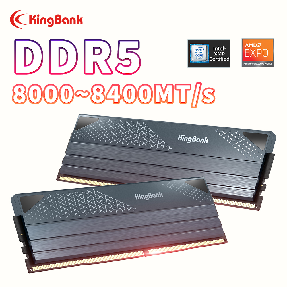 Ddr5 Kit - คิงแบงค์ DDR5 KFXB หน่วยความจำ 48GB(24GBx2) ชุด