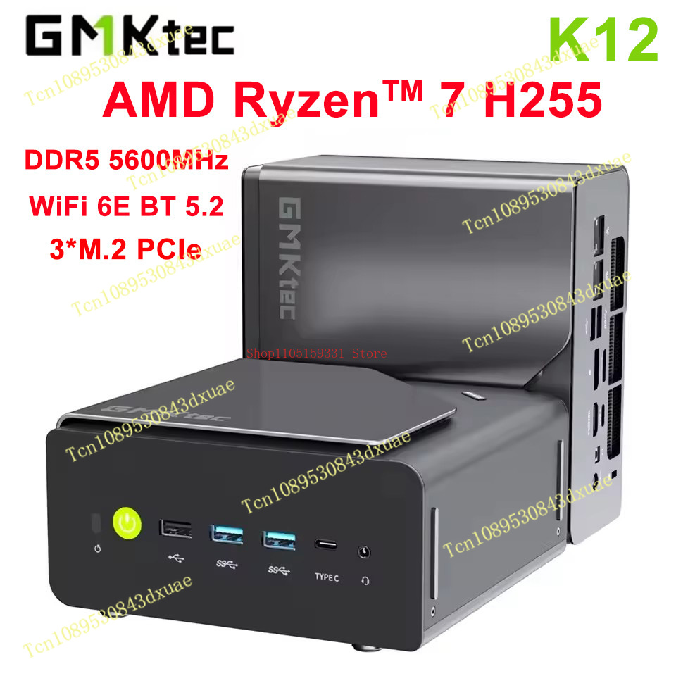 Ddr5 64Gb - GMKtec NcuBox K12 มินิพีซี Ryzen 7
