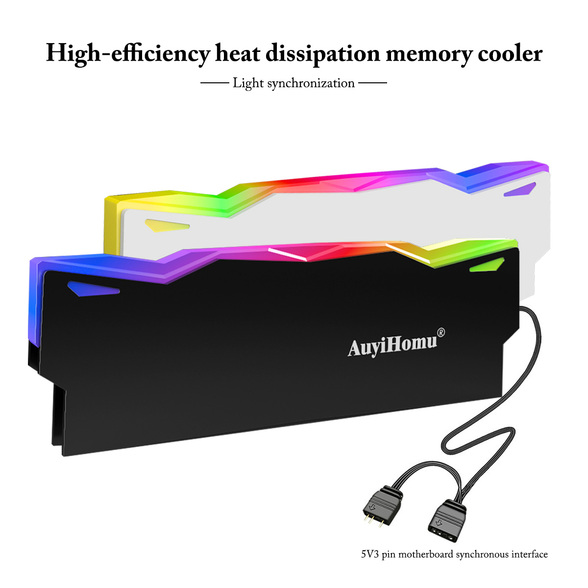 Ddr5 Ram - ออยฮอม ฮีทซิงค์ RGB, 5V 3Pin ARGB