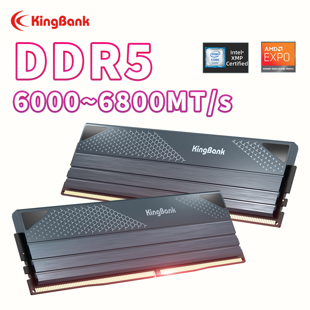 Ddr5 16Gb 6000Mhz - คิงแบงค์ KFXB ซีรีส์ DDR5 หน่วยความจำ 24GBx2