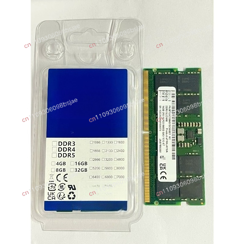 หน่วยความจำโน้ตบุ๊ค DDR5 32G 8 - Ddr5 4800Mhz บทวิจารณ์และราคา