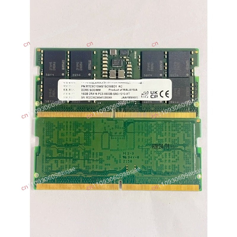 หน่วยความจำโน้ตบุ๊ค DDR5 32G 8 - Ddr5 4800Mhz บทวิจารณ์และราคา