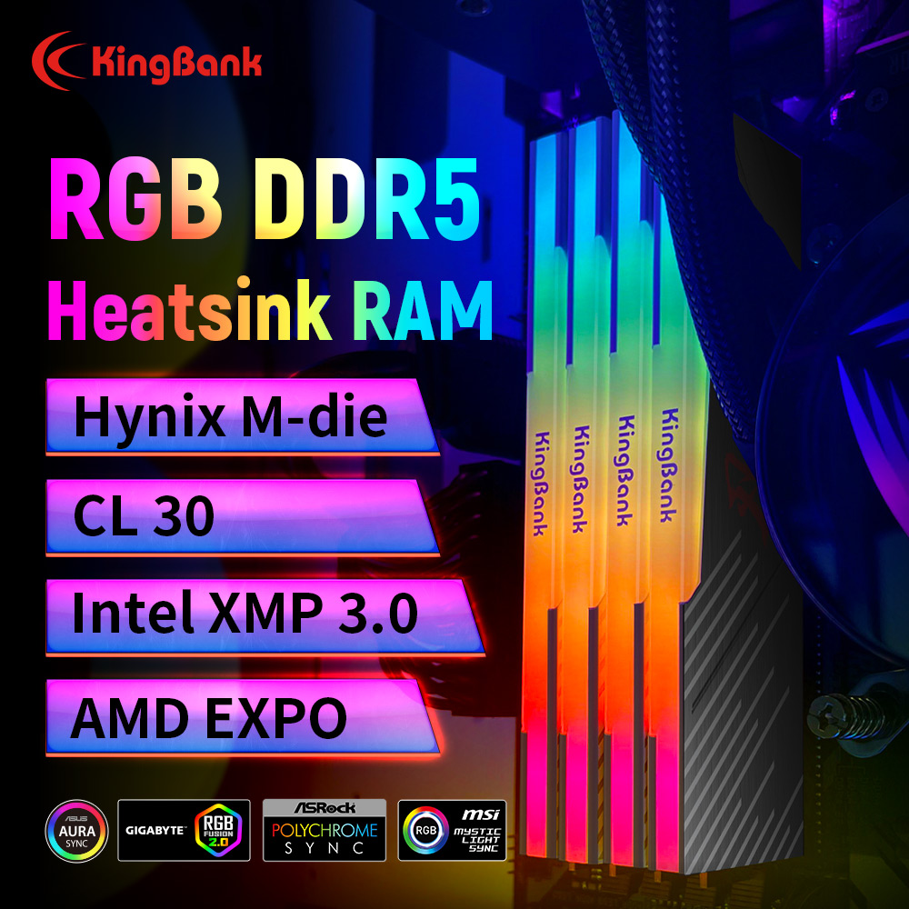 KingBank KRRB DDR5 RGB SoarBla - Ddr5 Kit บทวิจารณ์และราคา