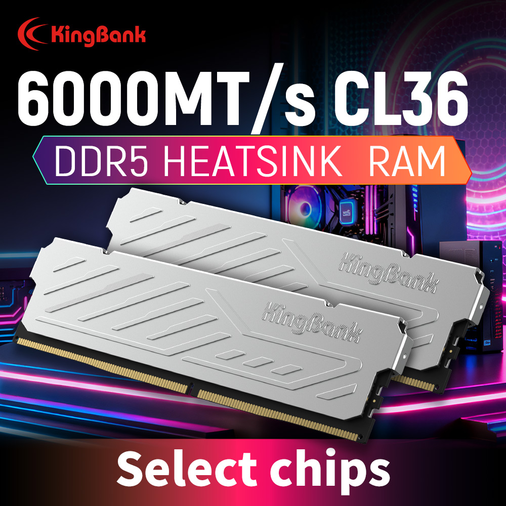 คิงแบงค์ KJXS DDR5 RAM 16GB/16 - Ddr5 16Gb 6000Mhz บทวิจารณ์และราคา