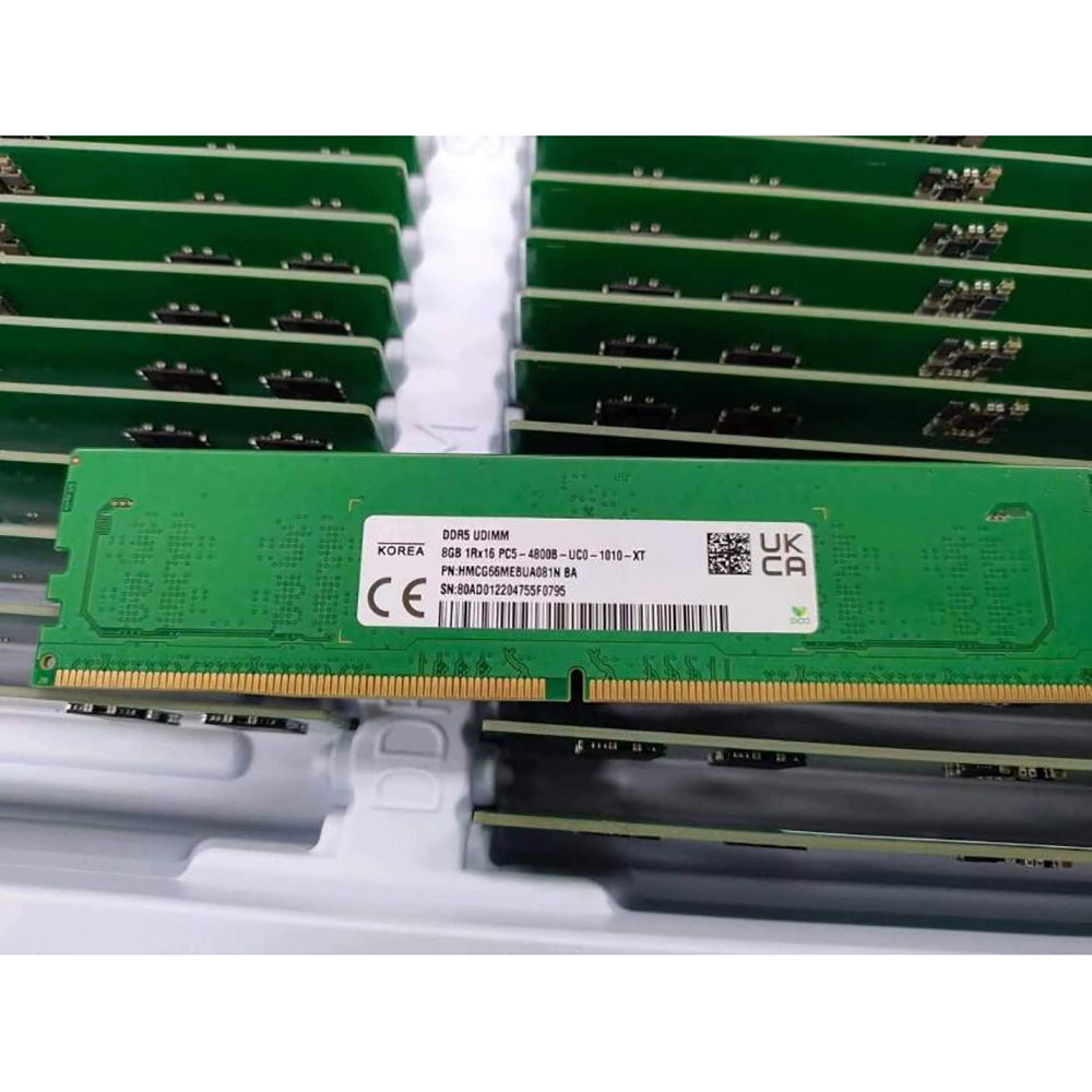 1 ชิ้น HMCG66AGBUA084N แรม 8GB - Ddr5 8Gb บทวิจารณ์และราคา