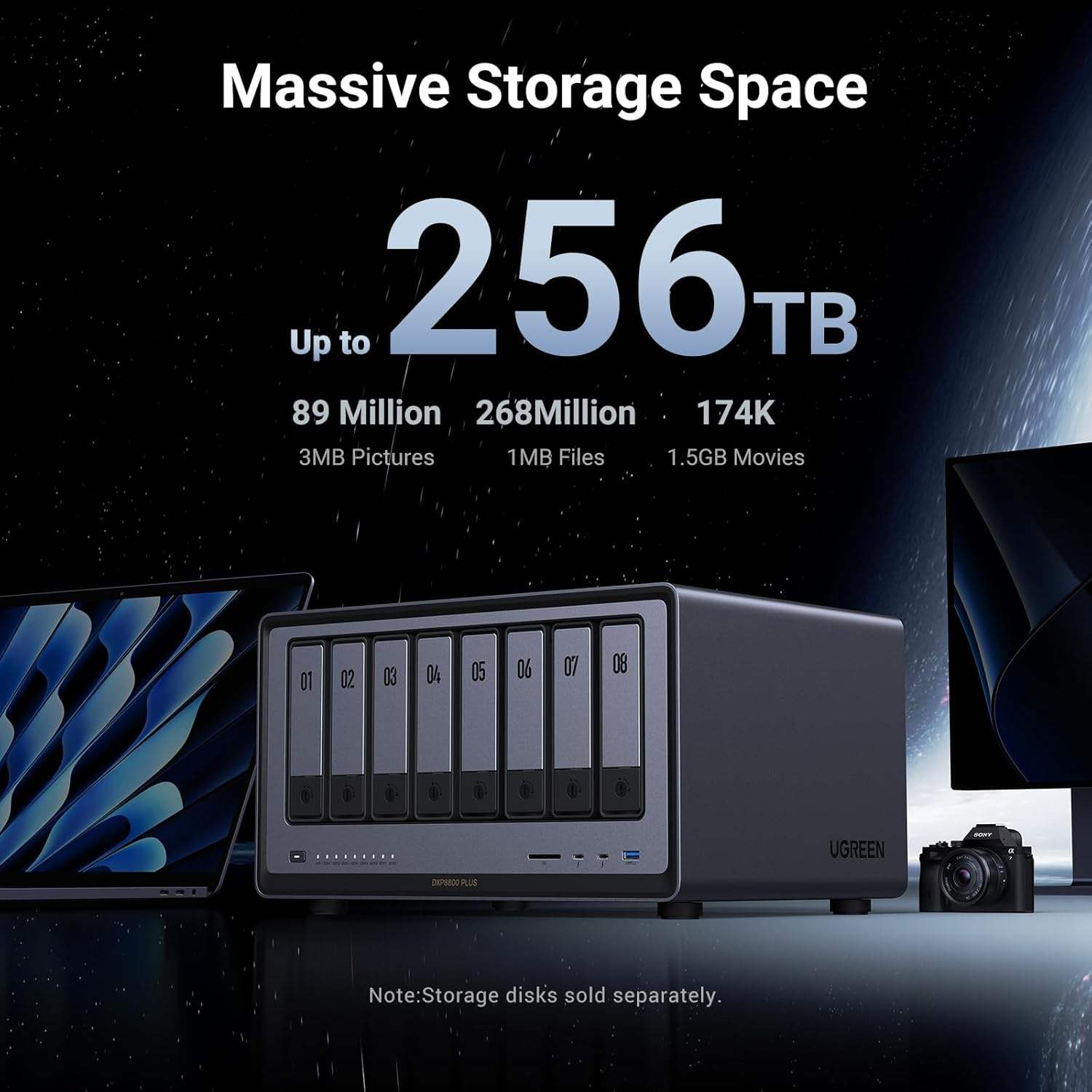 UGREEN NAS DXP8800 Plus เครื่อ - Ddr5 8Gb บทวิจารณ์และราคา
