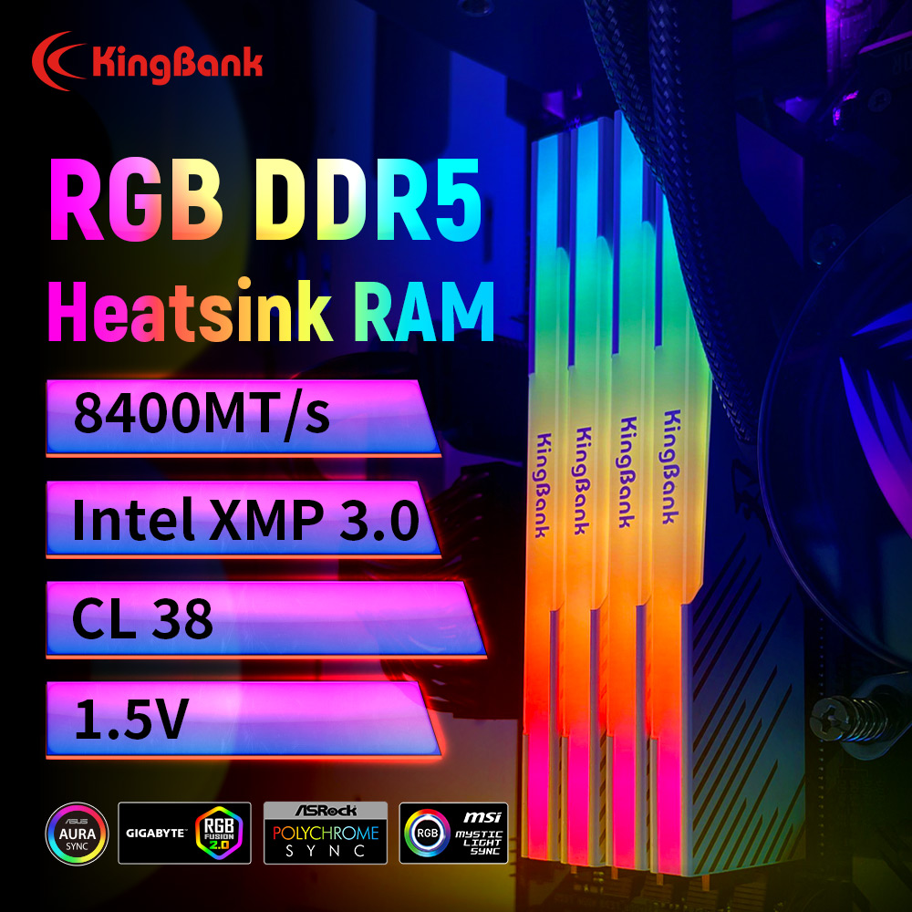 KINGBANK KRRW DDR5 RAM 48GB (2 - Ddr5 4800Mhz บทวิจารณ์และราคา