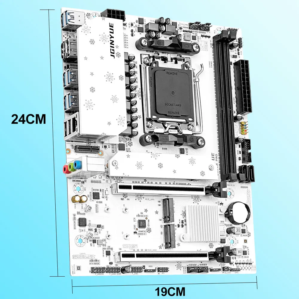 JGINYUE B850M โปรชุดเมนบอร์ดพร - Ddr5 6000Mhz บทวิจารณ์และราคา
