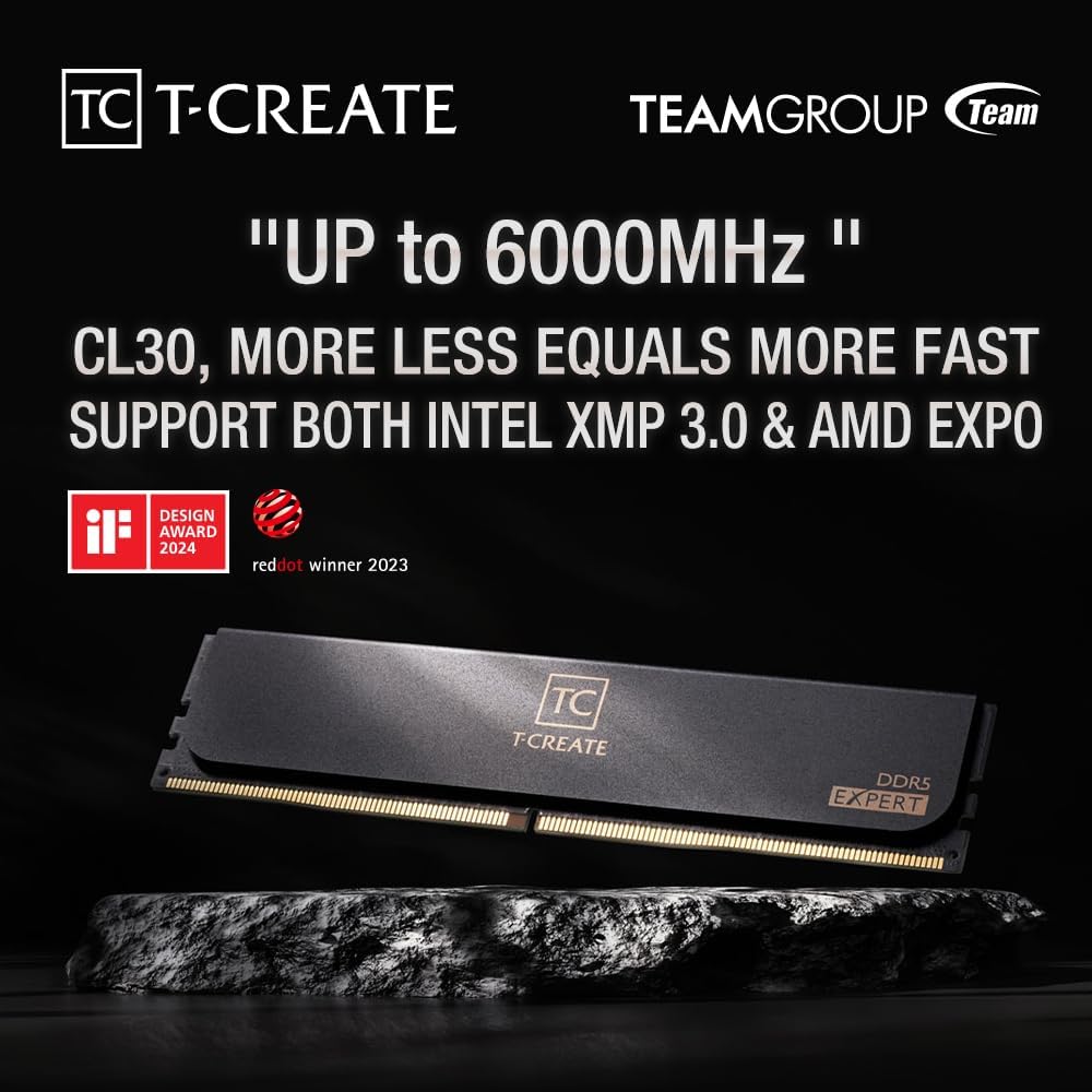 TEAMGROUP T-Create Expert CL30 - Ddr5 6000Mhz บทวิจารณ์และราคา