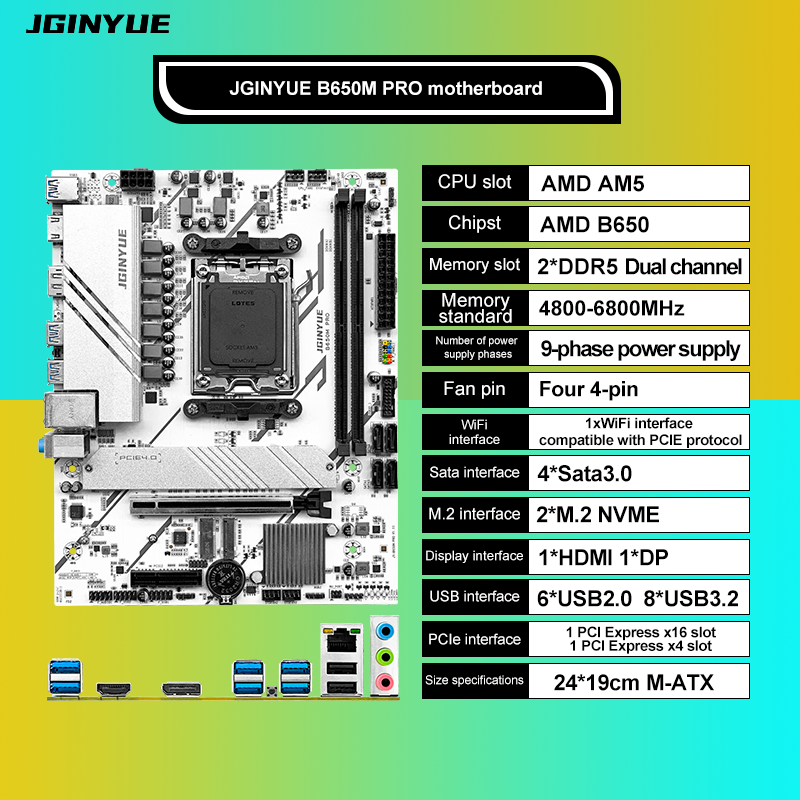 PRO B650M MATX AMD B650 DDR5 6 - Ddr5 6000Mhz บทวิจารณ์และราคา